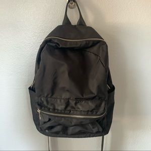 Urban Outfitters lightweight Nylon Black Backpack